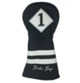 [BBDHCBW] Birdie Bros Head Covers | Driver | Black-White