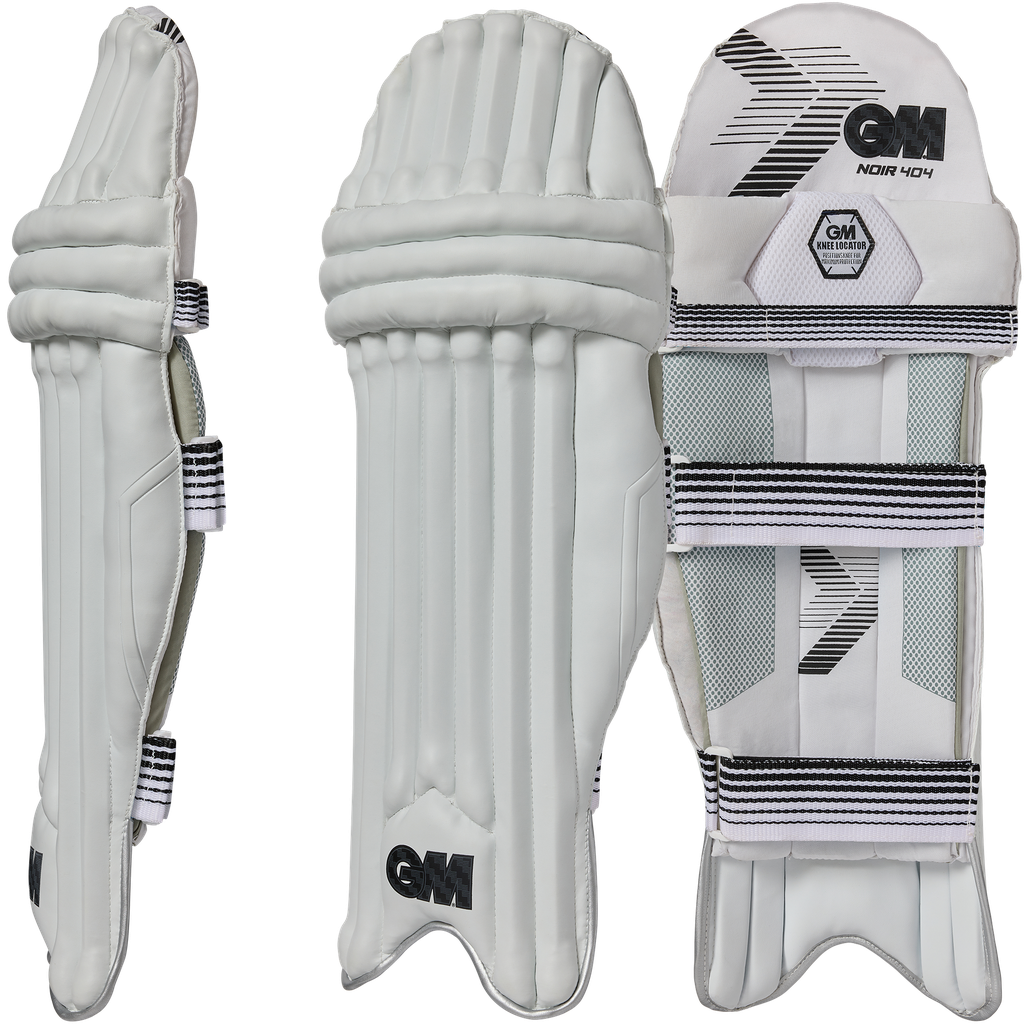 GM Junior Cricket Pads | Noir 404 Batting (2026) (Adult)