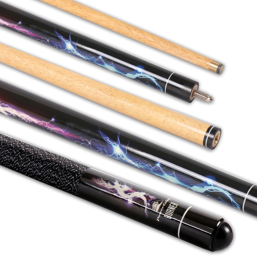 [201CLA-10-B] Powerglide Pool/ Snooker Cues | Burner 10mm