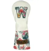 [BBFWF01] Birdie Bros Head Covers | Wood | White-Floral