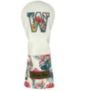 Birdie Bros Head Covers | Wood | White-Floral