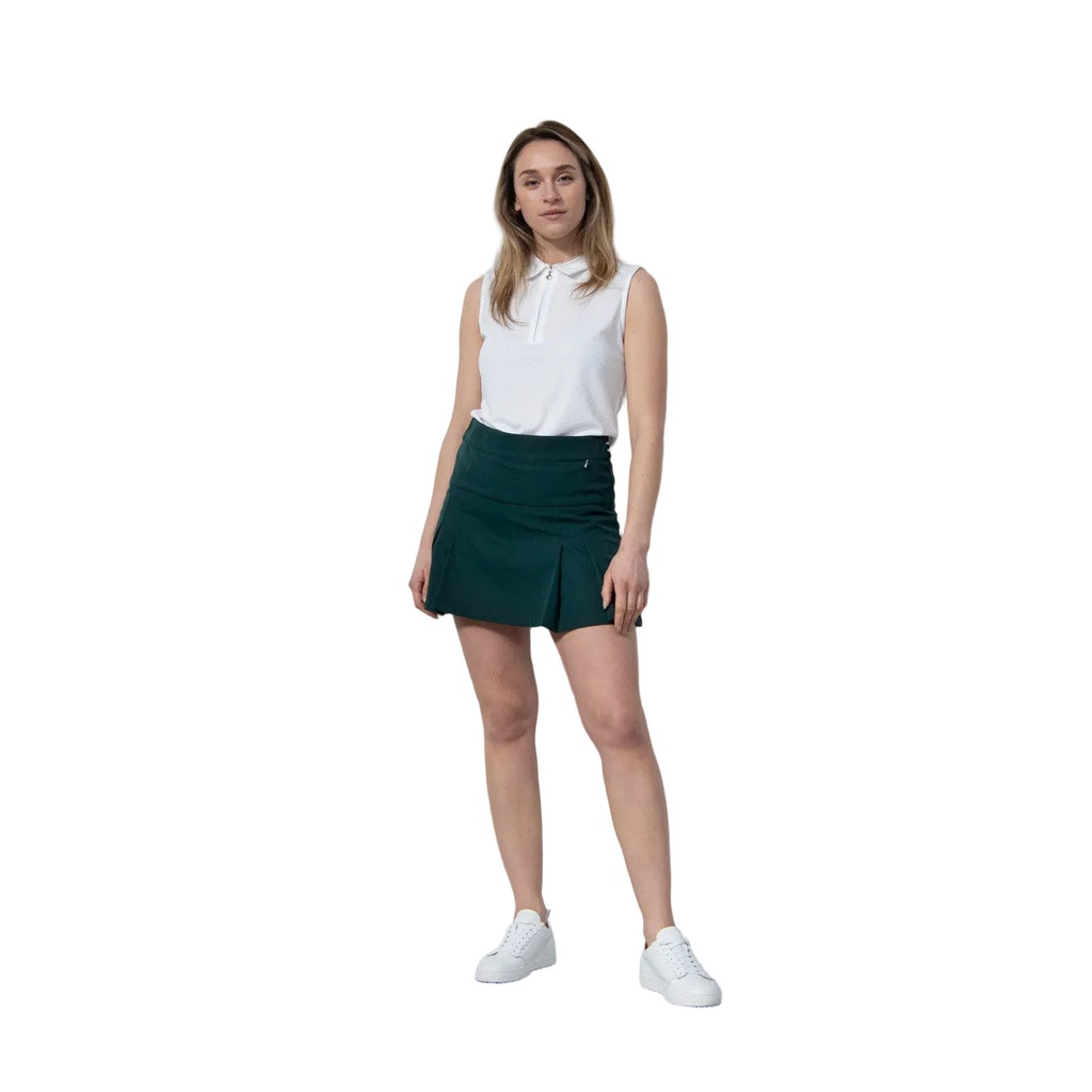 [2001056G1] Daily Sports Womens Golf Skort | Pescara 40cm | Green (S)