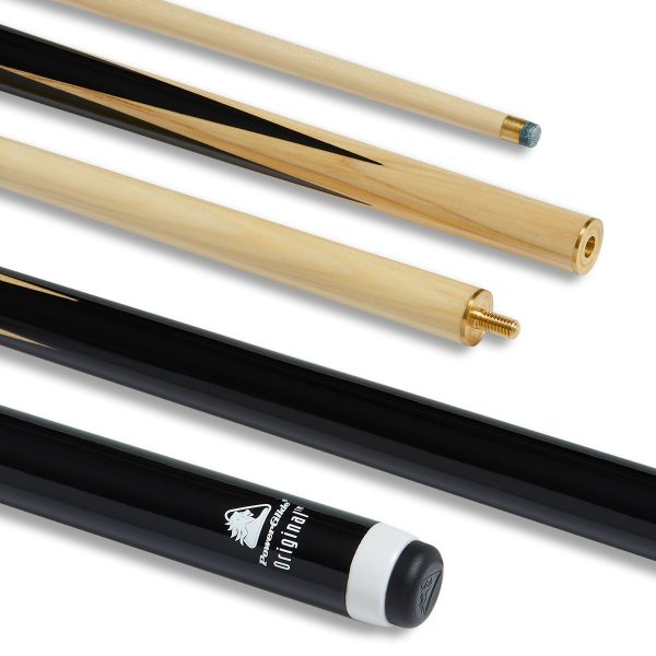 [201ORI-BK-2] Powerglide Pool/ Snooker Cues | Original 2 Piece