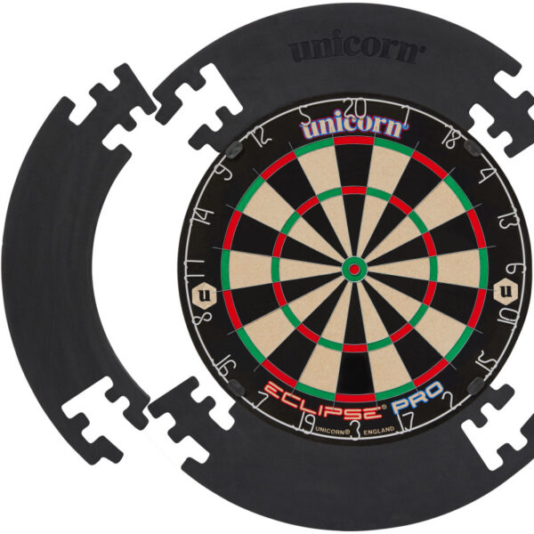 [108SUR-JS-B] Unicorn Darts | Jigsaw Dartboard Surround | Black