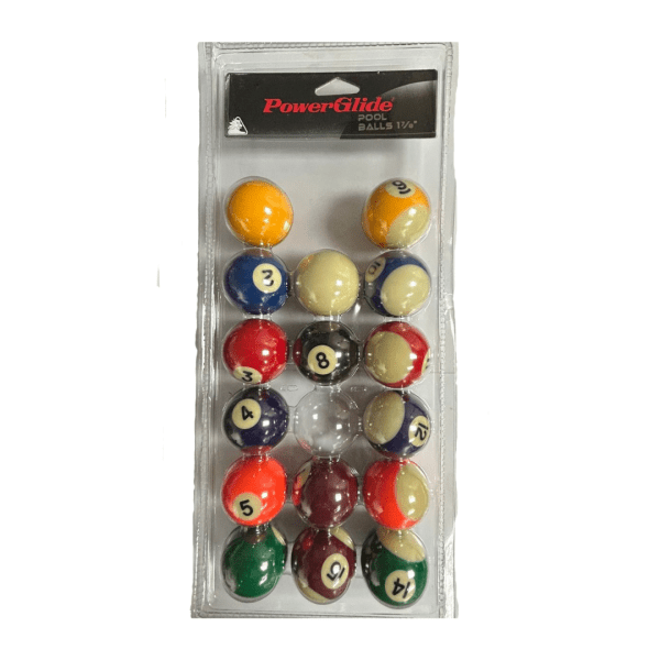 Powerglide Cues | Pool Balls Blister Pack