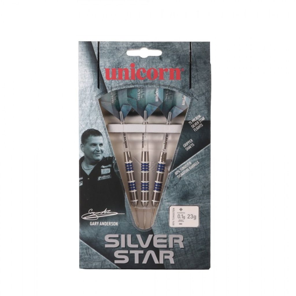[101SGA-2-23] Unicorn Tungsten Darts | Silverstar