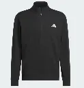 Adidas Mens Golf Midlayer | Tour 1-4 ZIP | Black