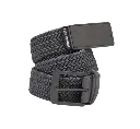 Booyaa Mens Golf Belt | Premium Woven Gray Stretch