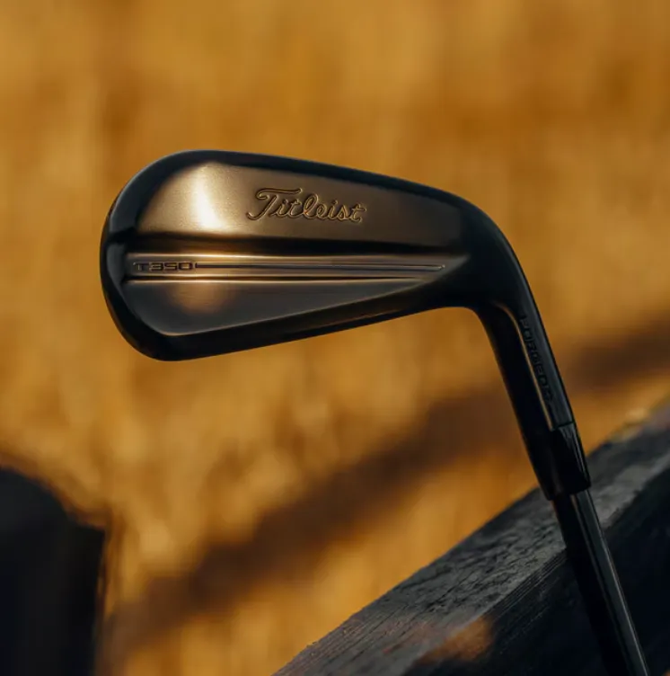 Titleist Golf Clubs | T Series | Irons | Limited Edition T350 | Black Vapor