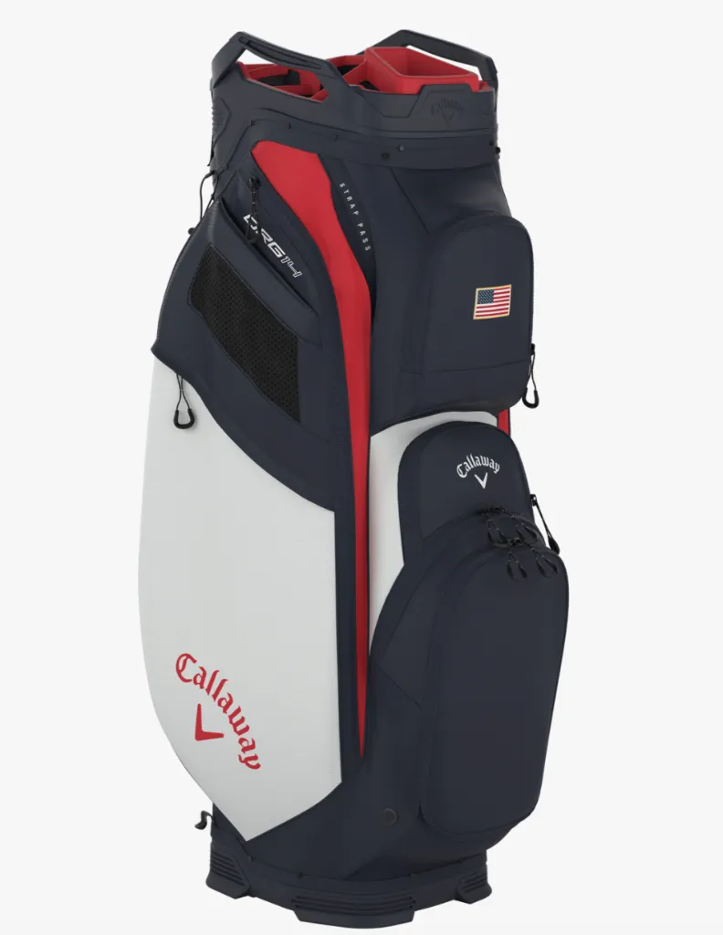 Callaway Golf Bags | ORG 14 Cart | Hyperdry | Red-White-Navy