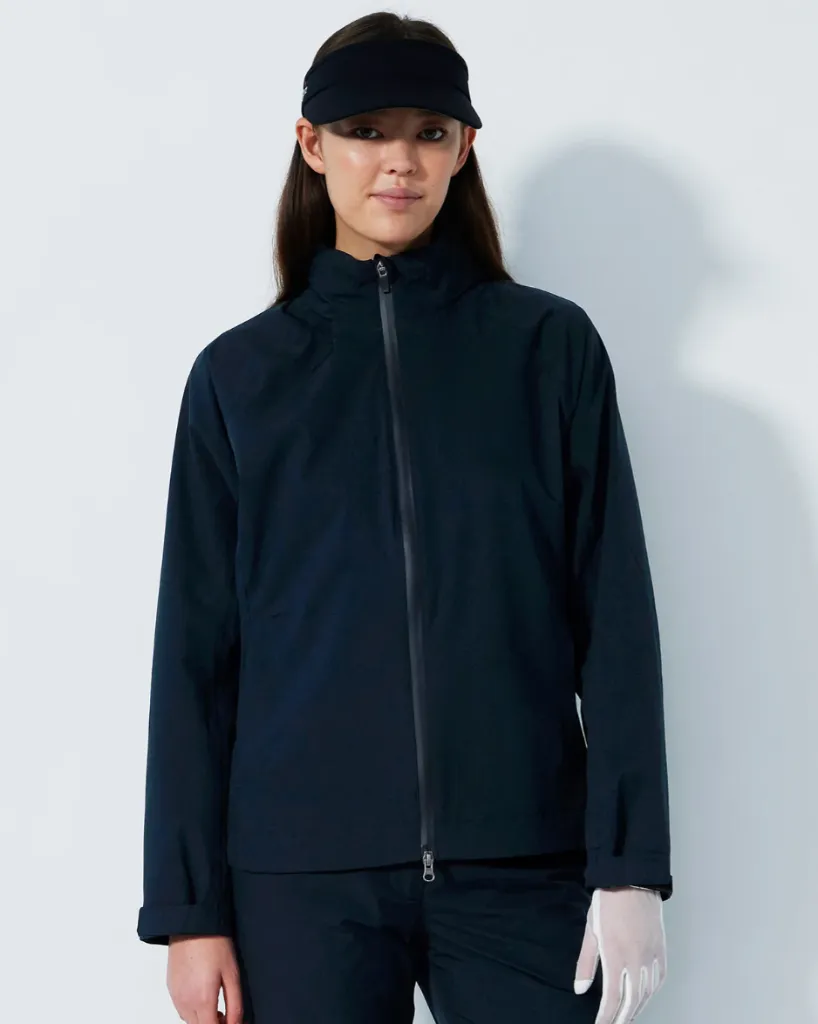 Daily Sport Womens Rain Jacket | Flaine | Black