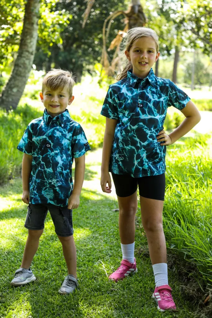 Custom Apparel Junior Golf Shirt | Funky | Water Hazard