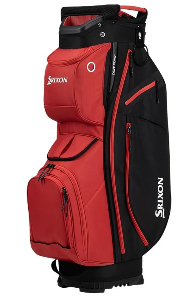 Srixon Golf Bag | Premium Cart | Black-Red