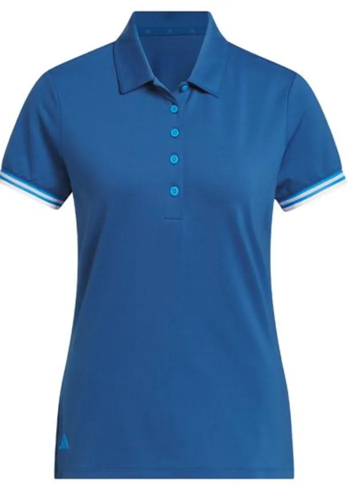 [KC5109-S] Adidas Womens Golf Shirt | Ultimate365 Classic Short Sleeve | Dark Blue (S)