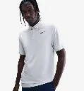 Nike Mens Golf Shirt | M Velocity Solid Polo | White-Black