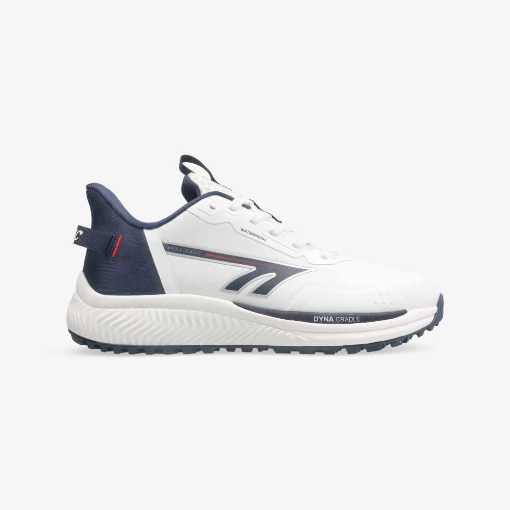 [S0146617] Hi-Tec Mens Golf Shoes | Eagle Classic | White-Navy (UK7)