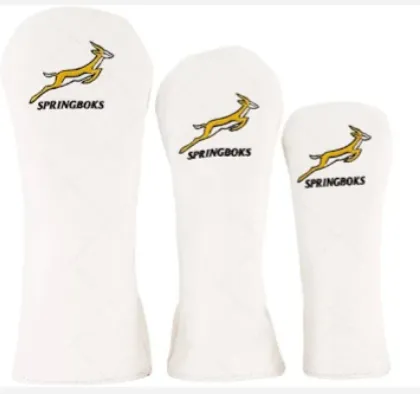 [SBOK-DVR/WHT] Springbok Head Cover | Driver | White