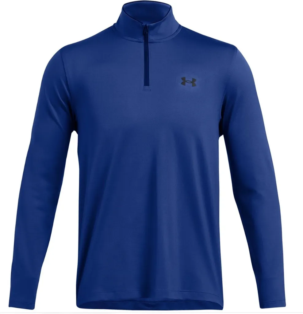 Under Armour Mens Golf Midlayer | Matchplay 1/4 Zip | Boundless Blue