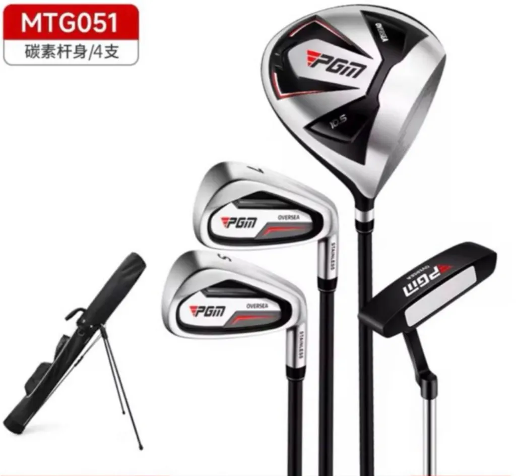 PGM Golf Clubs With Sunday Bag | 4 Club Set | Graphite Shaft
