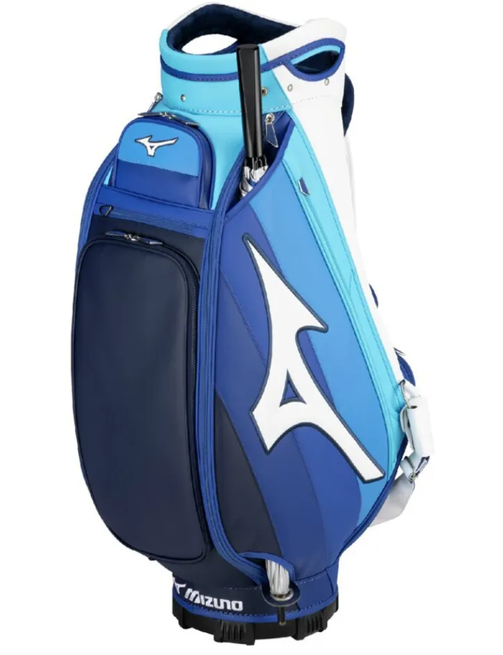 [1000045] Mizuno Golf Cart Bag | Tour Staff 25 | Blue-White