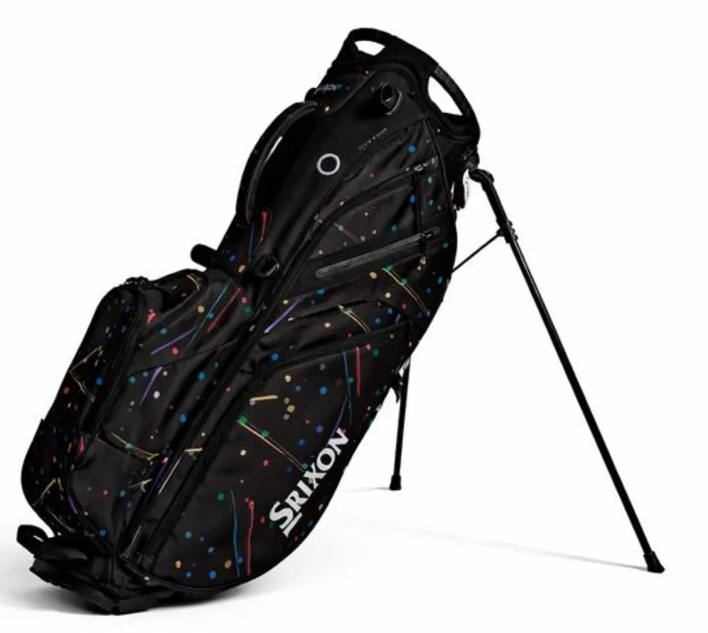 [12135796] Srixon Golf Bag | Limited Edition | Tour Stand | Ink | Black