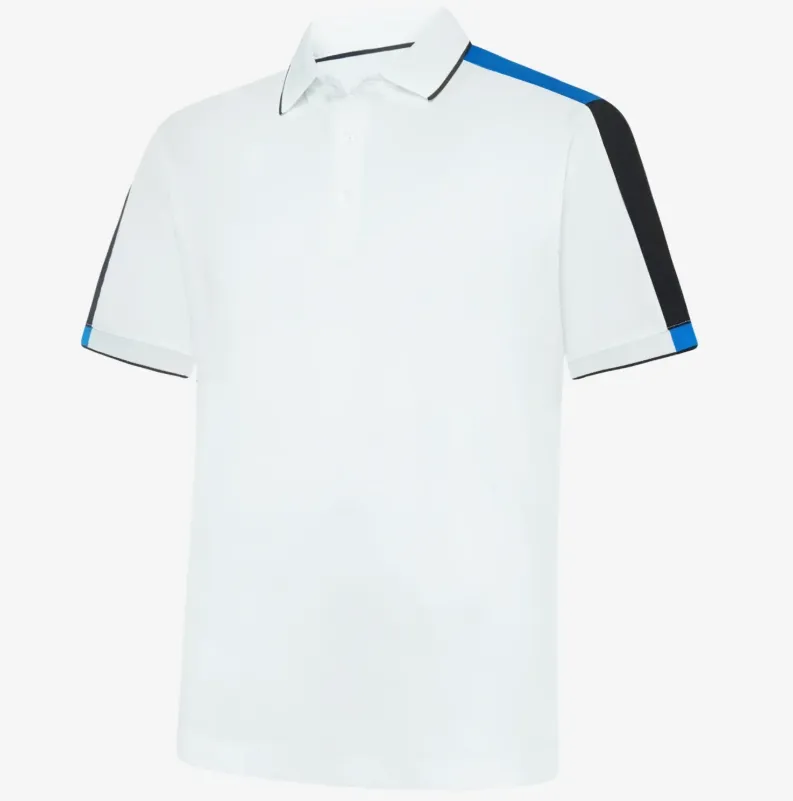 [D01001618754S] Galvin Green Mens Golf Shirt | Mulligan | Royal Blue-White (S)