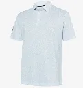 Galvin Green Mens Golf Shirt | Muir | Crystal Blue