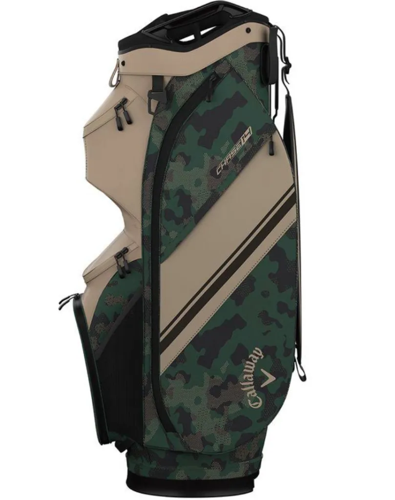 [A00032-Q1060] Callaway Golf Bag | Chase Cart 14 2026 | Tan-Green-Field Camo