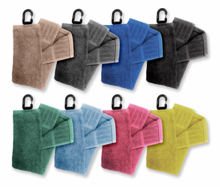 [GT02-B] Simarki Golf Towel (Black)