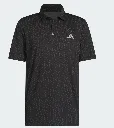 Adidas Mens Golf Shirt | Ultimate 365 Mesh Printed Polo | Black