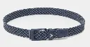 Callaway Mens Golf Belt | Woven Zig Zag | Navy