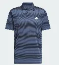 Adidas Mens Golf Shirt | Ultimate 365 Mesh Polo | Dual Indigo