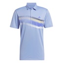 Adidas Mens Golf Shirts | Core Chest Stripe | Blue