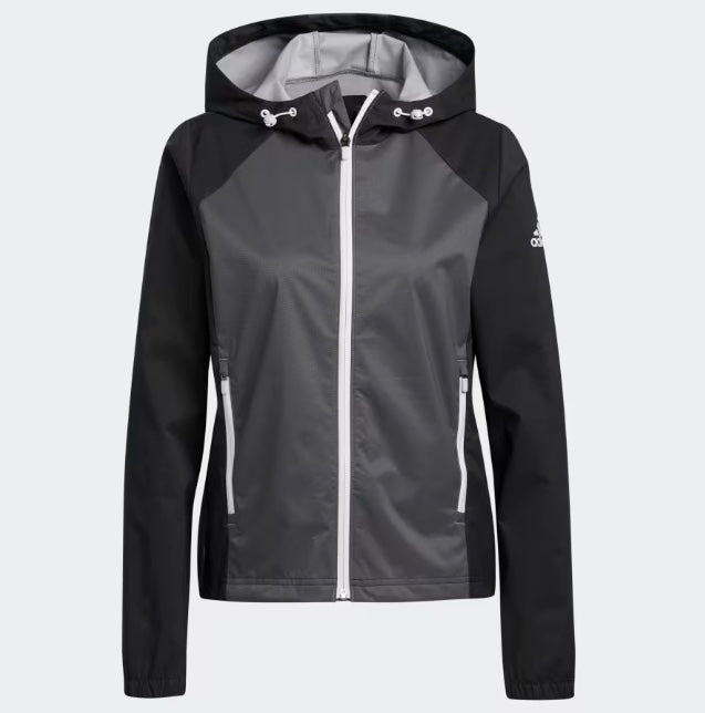 [IT2364S] Adidas Mens Golf Jacket | Provisional | Black (S)