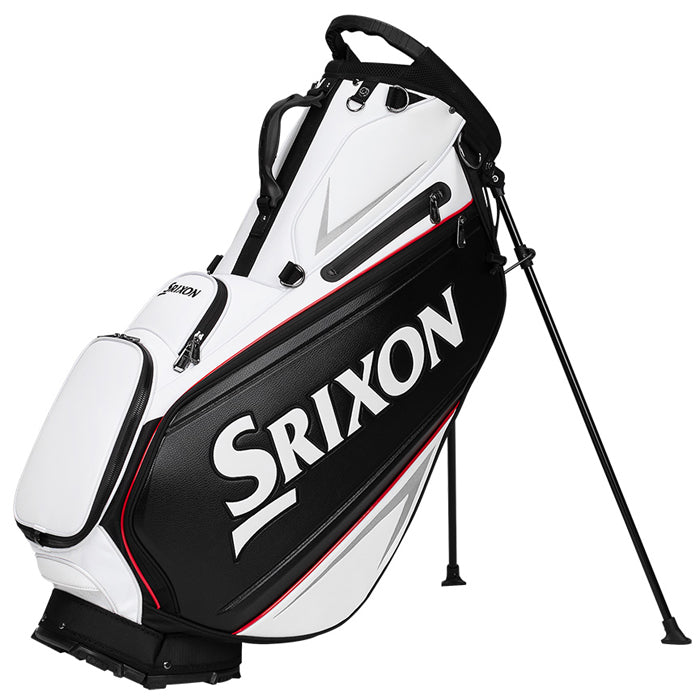 [STSB25] Srixon Golf Bag | Tour Stand 2025 | White-Black
