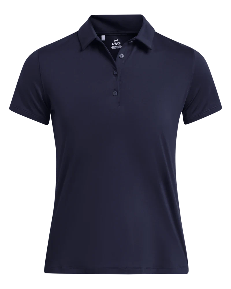 Under Armour Womens Golf Shirt | Playoff SS | Navy