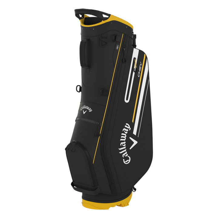 [7000356G-964] Callaway Golf Bag | Chev Cart 14+ | Charcoal-Flo Yellow