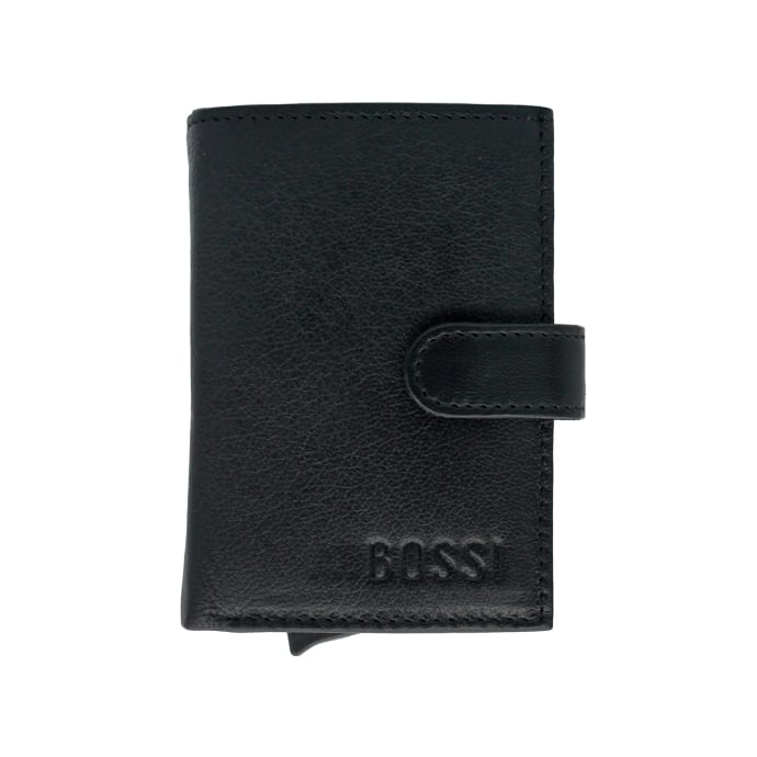 [SKUIQ2039] Bossi Pop Up Wallet | Coin Pocket Zip | (Blue)