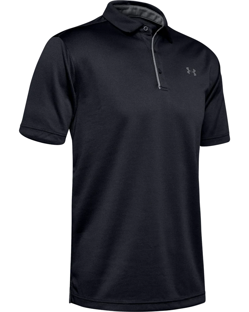 Under Armour Mens Golf Shirt | Tech Polo | Striped