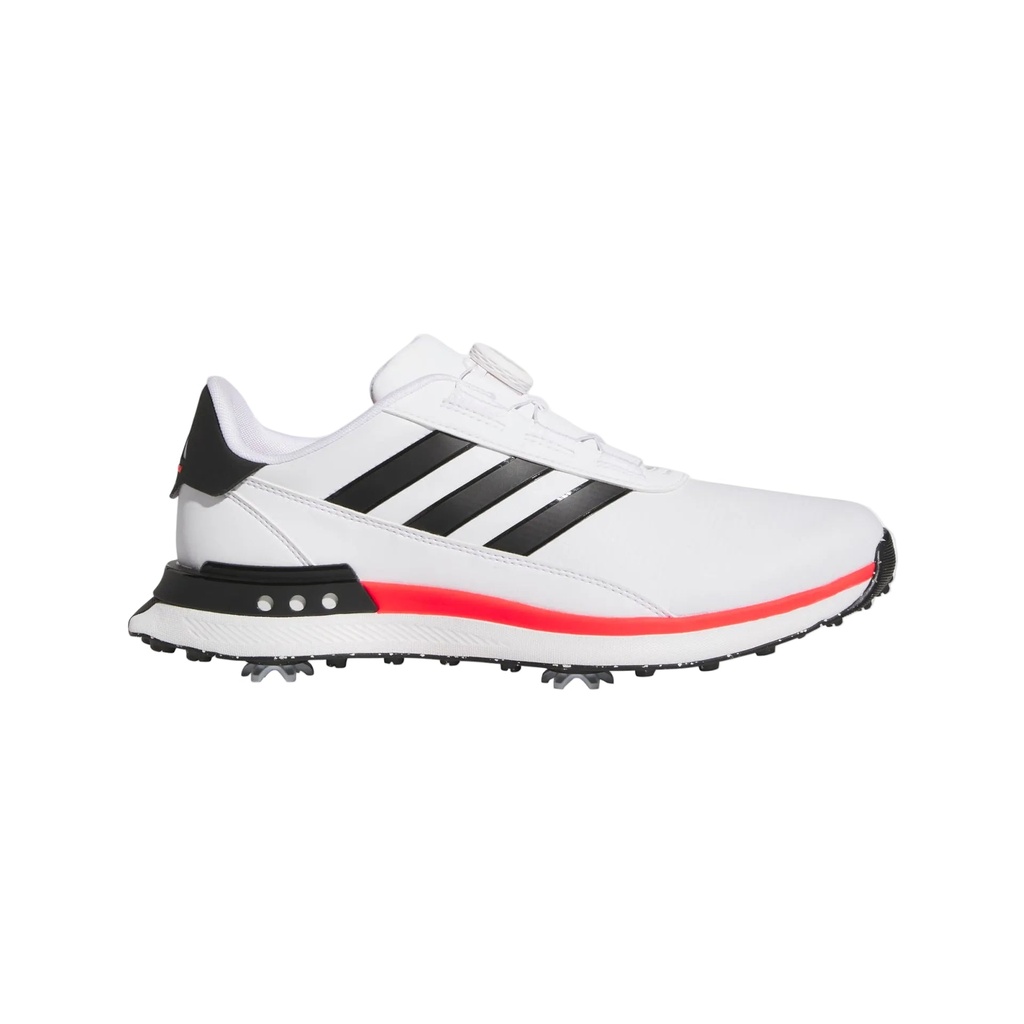 [IH85179] Adidas Mens Golf Shoes | S2G Boa | White-Black-Red (UK9)