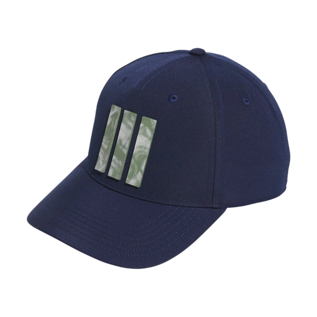 Adidas Mens Golf Cap | 3 Stripe Tour | Navy