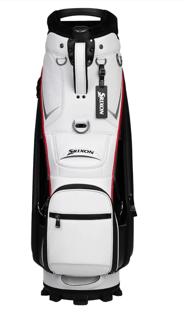 Srixon Golf Bag | Tour Staff 2025 | White-Black