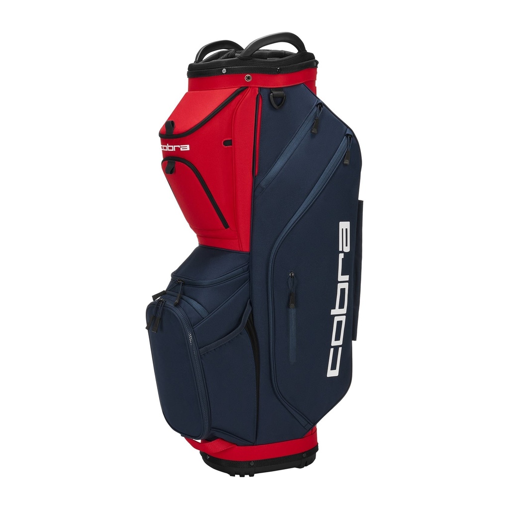 [90976407] Cobra Golf Bag | Ultralight Pro Cart | Navy-Strong Red