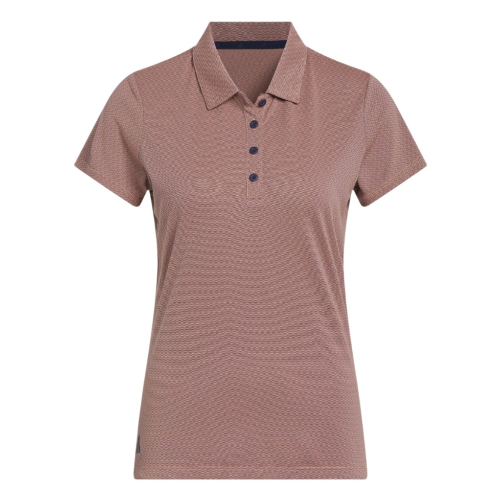 [JE9904S] Adidas Womens Golf Shirt | Polo MLNG | Brown (S)